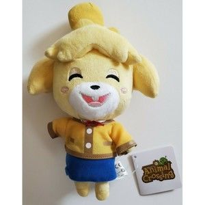 Limited Gifts Animal Crossing New Leaf Smiling Isabelle Plush Stuffed Toy 8''